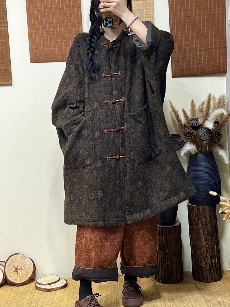 Winter Linen Padded Jacket