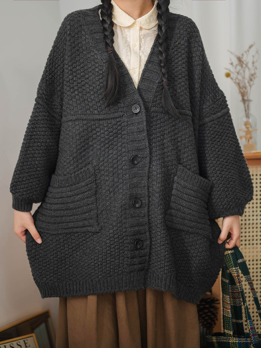 Knitted Sweater Coat