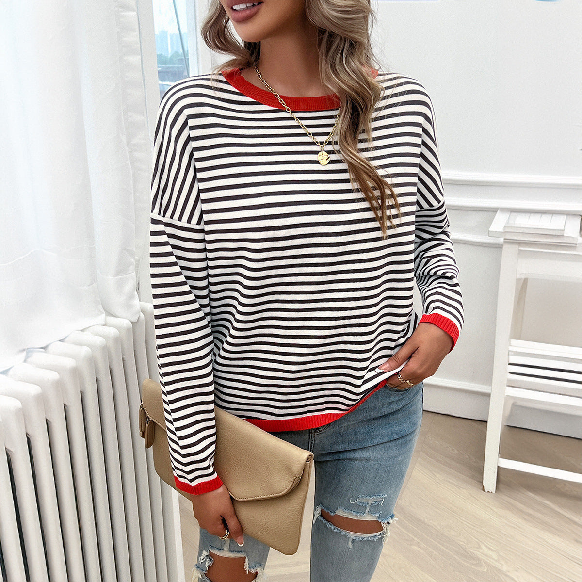 Gracefully Designed Sweater
