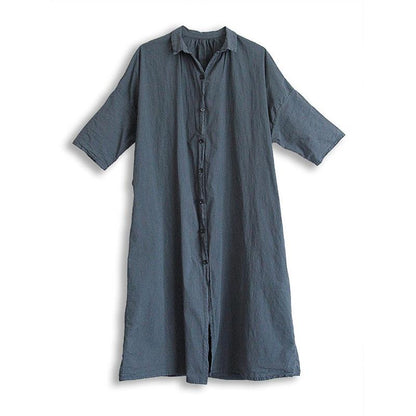 Autumn Retro Single-breasted Thin Wind Coat