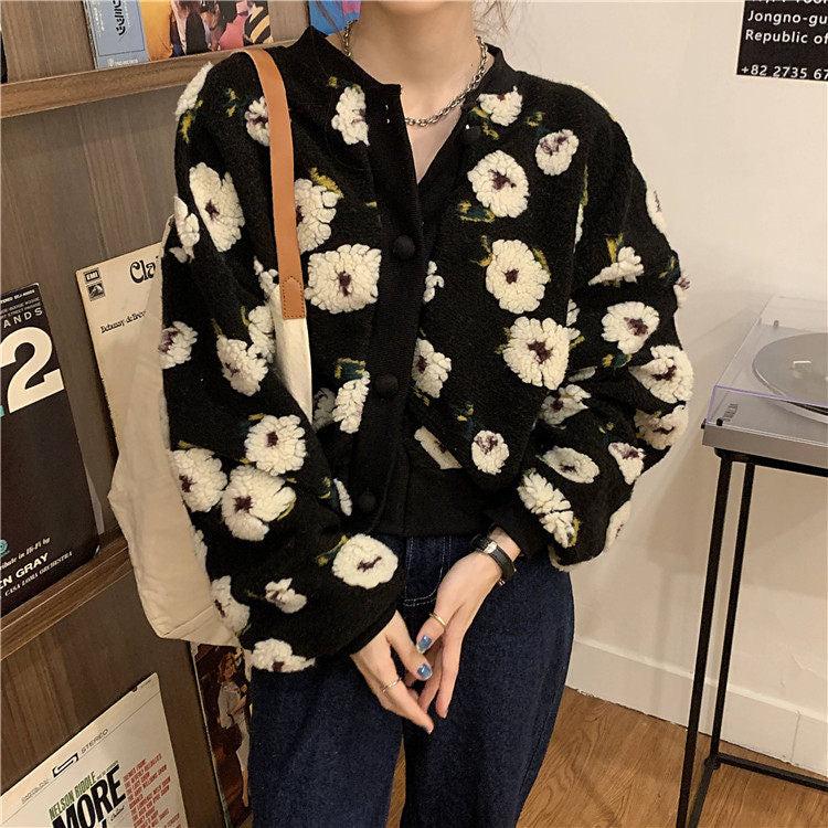 Flowers, Short Coats, Loose Tops 1458