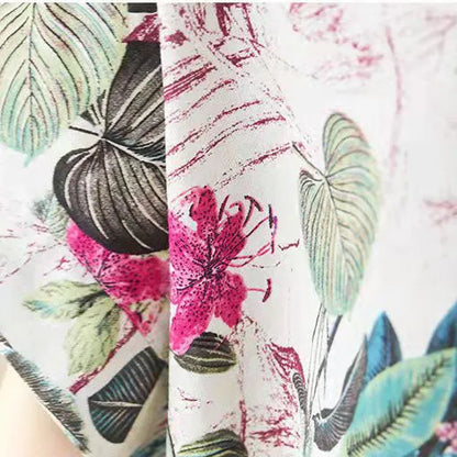 Cotton Dresses Clothing Shirt Dress Big Pockets Short Sleeve Cotton Clothing Dress