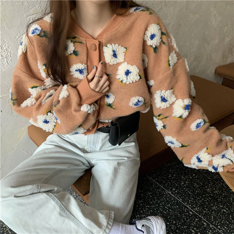 Flowers, Short Coats, Loose Tops 1458