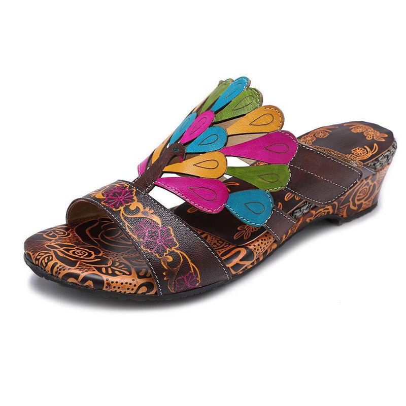 Retro Handmade Comfortable Sandals Slippers 36-42