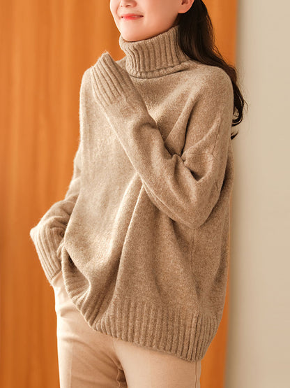Winter Soft Knitted Loose Sweater