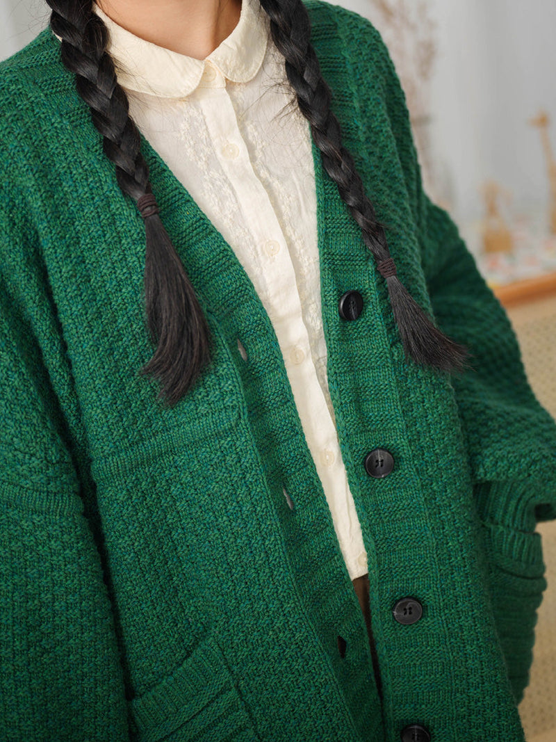 Knitted Sweater Coat