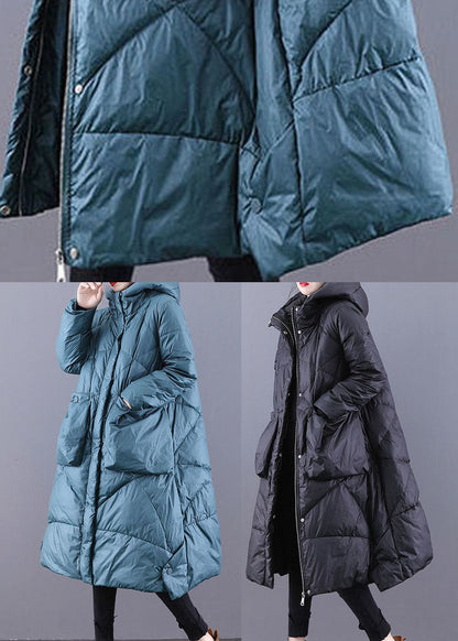 Blue Duck Down Down Coat Zip Up Winter