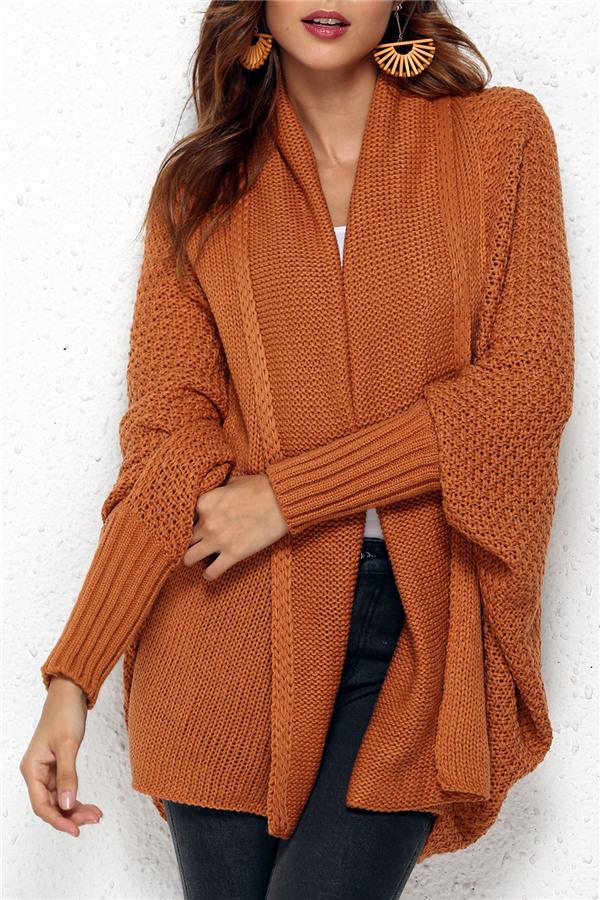 Colbie Dolman Cardigan - Green
