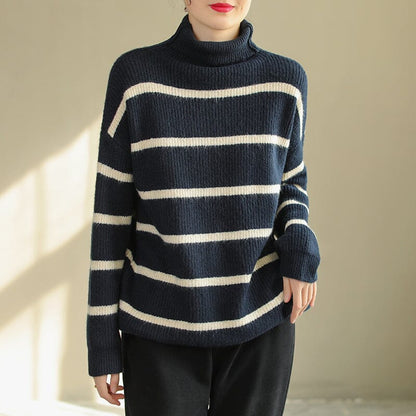 Winter Turtlekneck Knitted Sweater