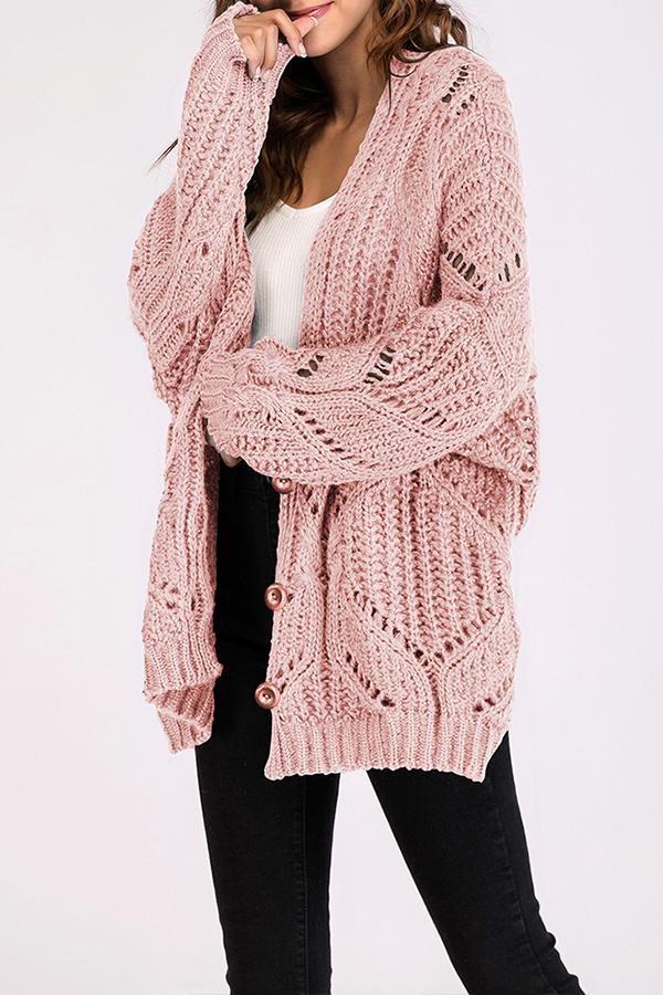 Color V Neck Sweater