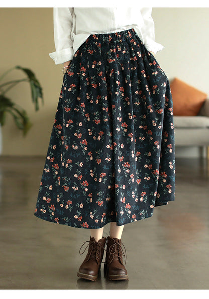 Corduroy Skirt