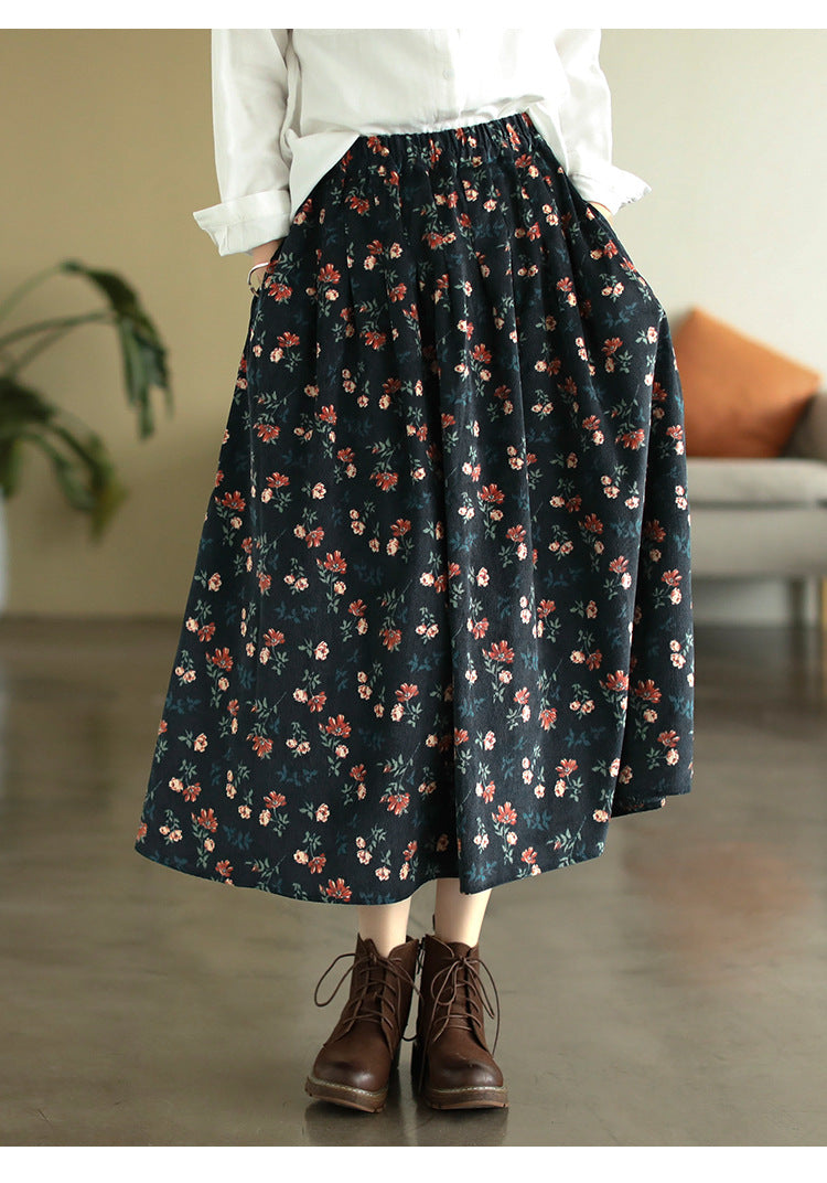 Corduroy Skirt