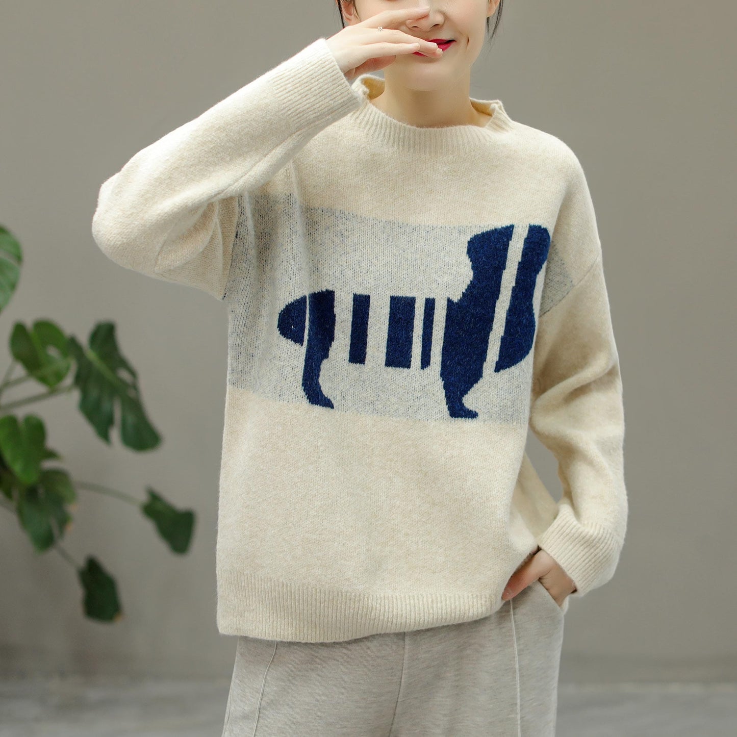 Knitted Winter Sweater