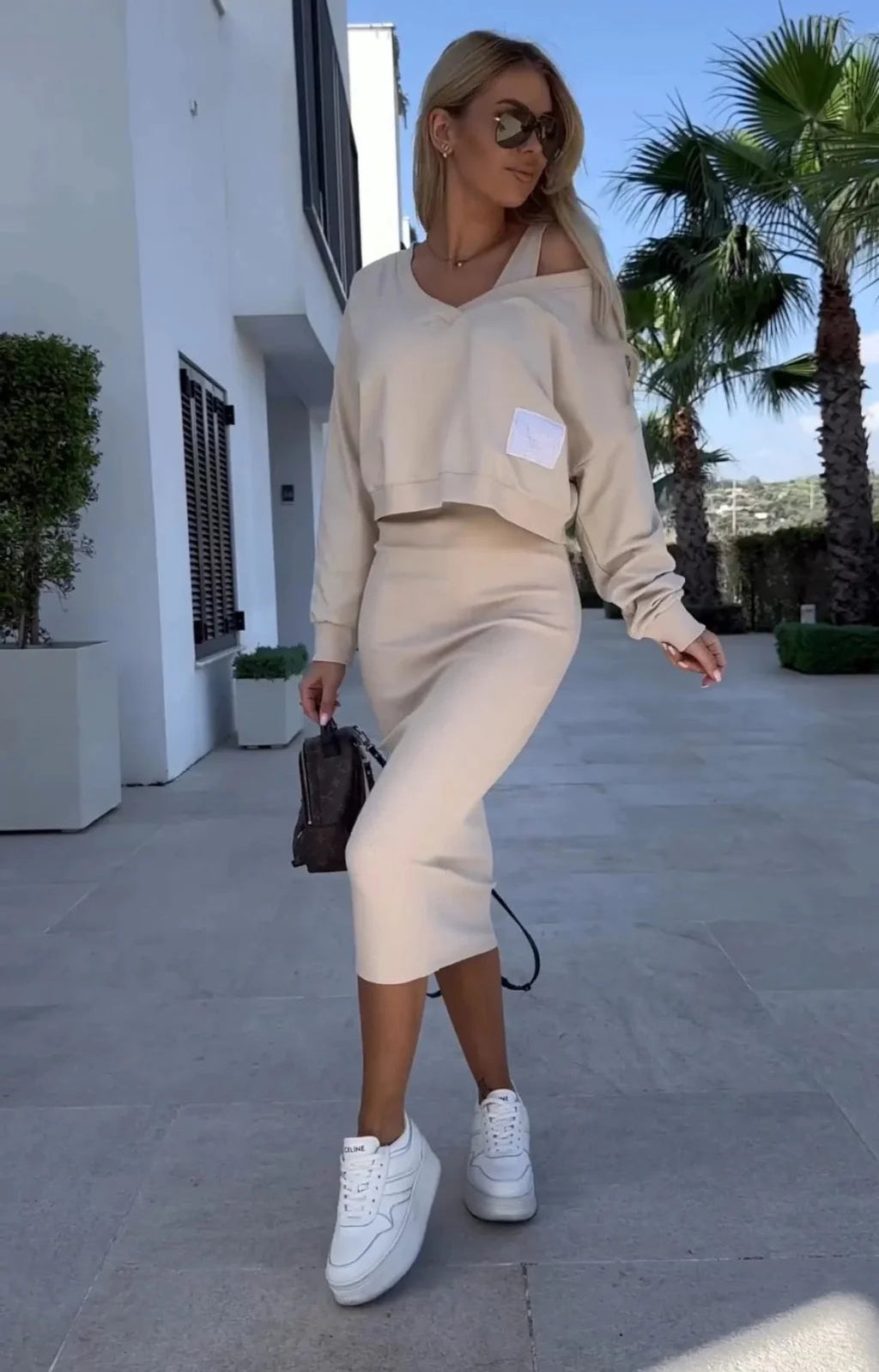Gracefully Designed Sweater
