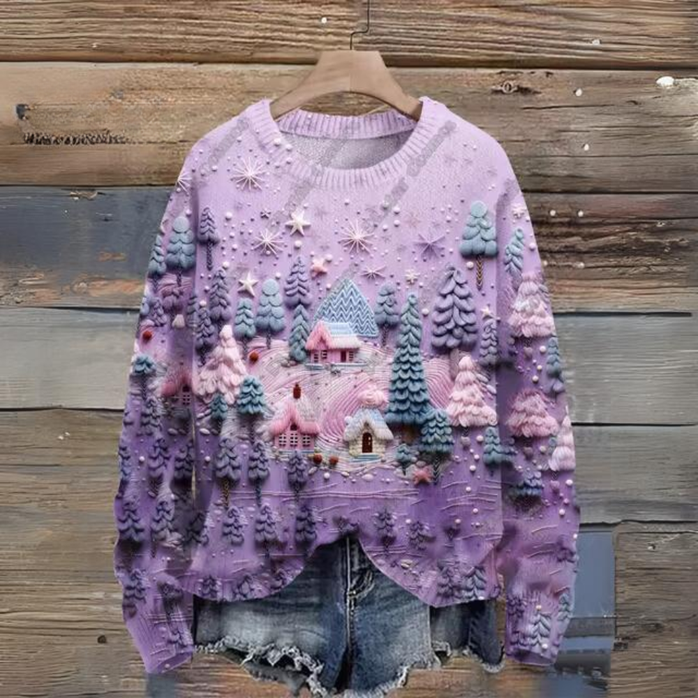 Gracefully Designed Sweater