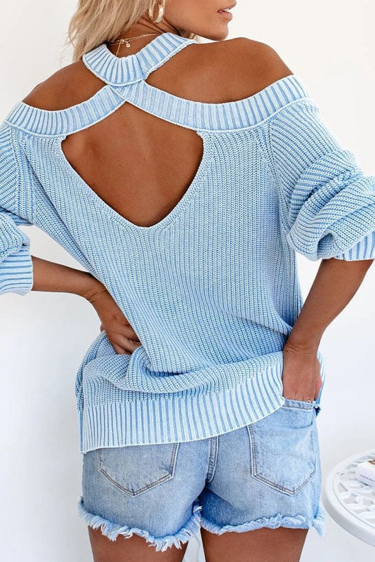Style Off Shoulder Sweater