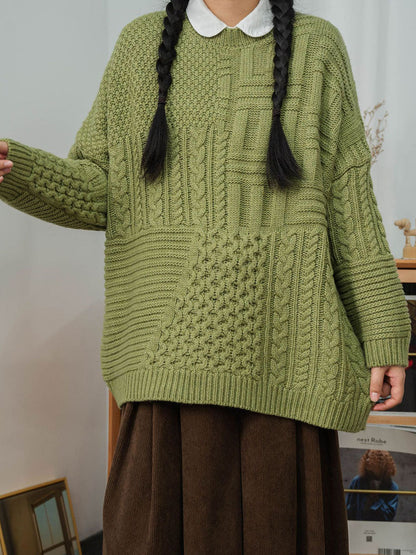 Winter Sweet Knitted Loose Sweater