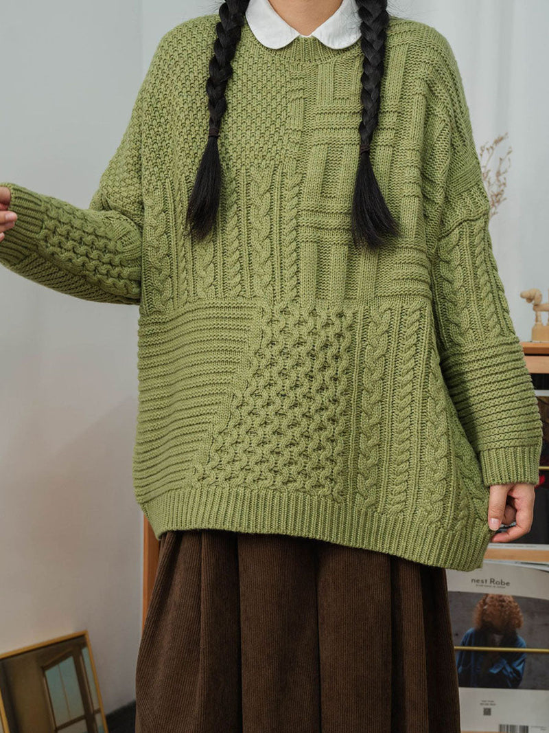 Winter Sweet Knitted Loose Sweater