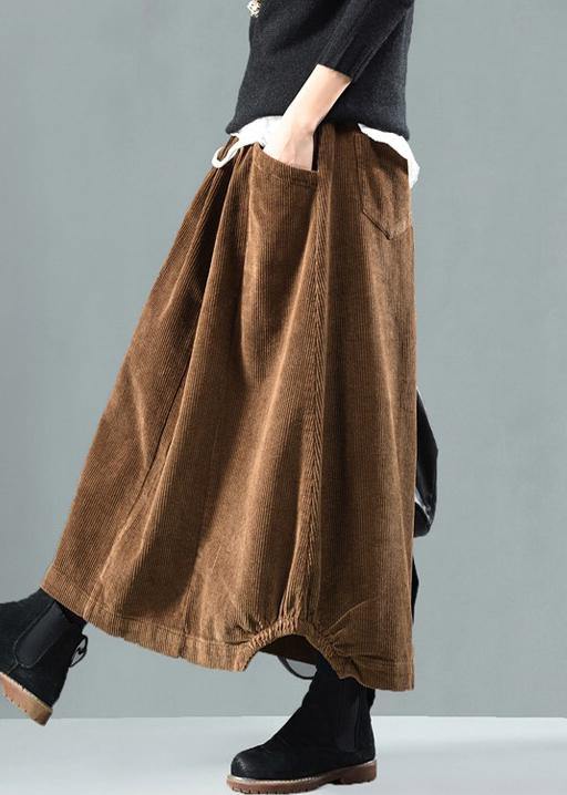 Elastic Waist Pockets Spring Wardrobes Tutorials Blue Skirt