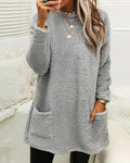 Janine® | Casual women's sweater with pockets