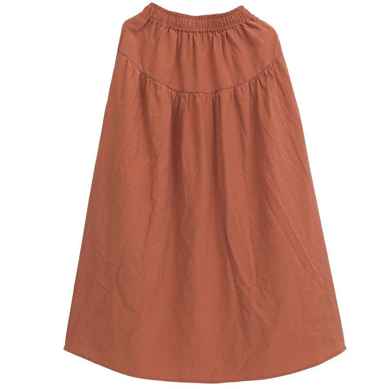 Cozy Retro A-line Skirt