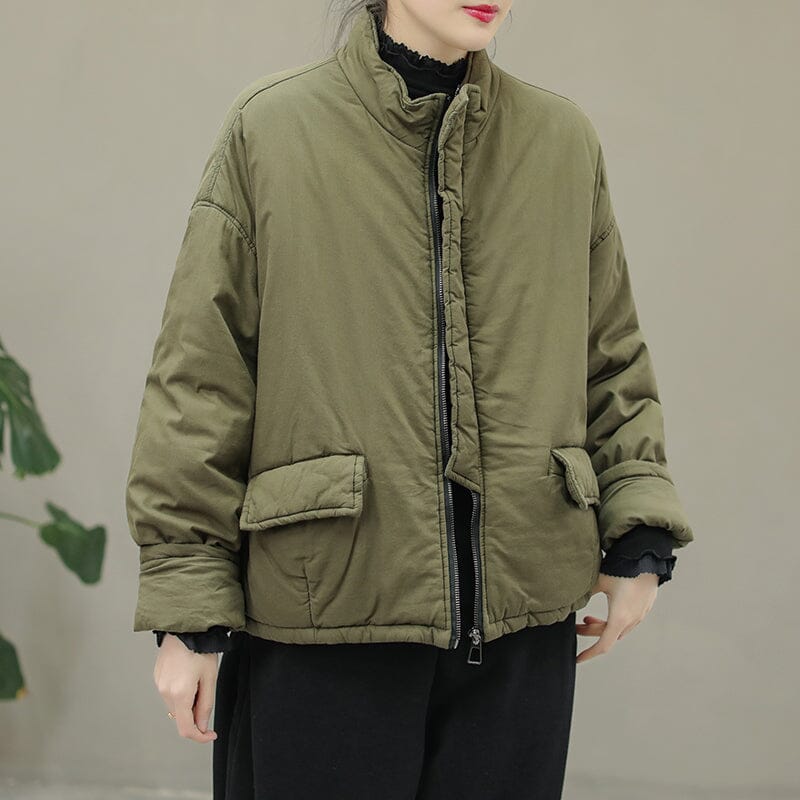 Retro Loose Quilted Coat