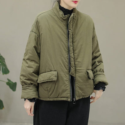 Retro Loose Quilted Coat
