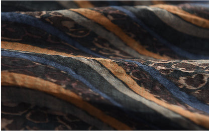 -print Elasticated Waist Skirt