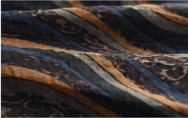 -print Elasticated Waist Skirt