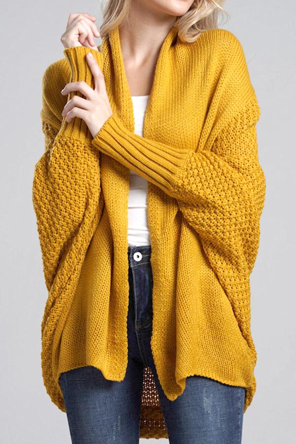 Colbie Dolman Cardigan - Green