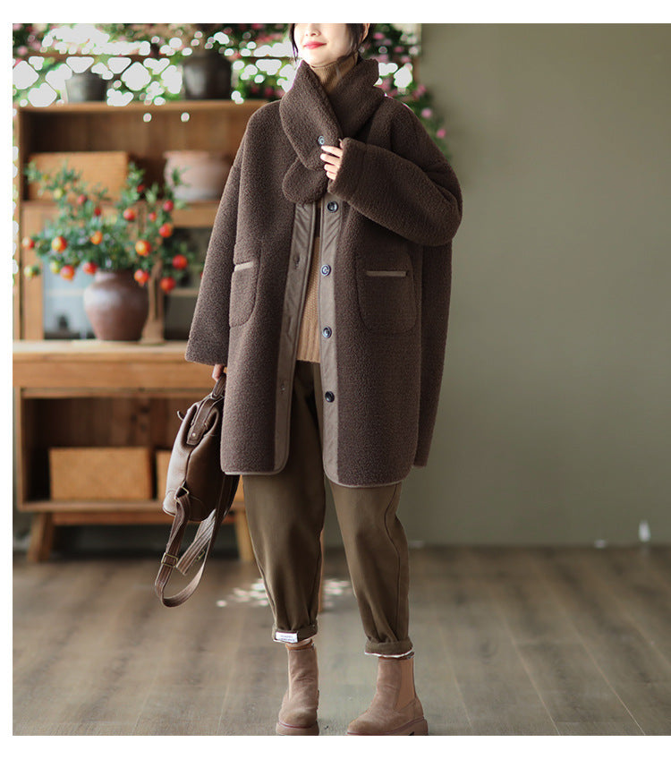 Mid-length Sherpa Thermal Jacket