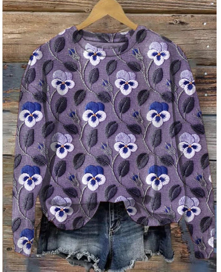 Gracefully Designed Sweater