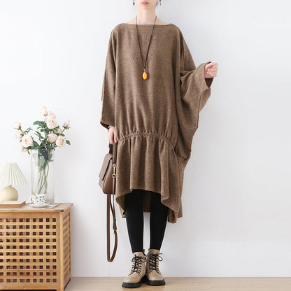 Autumn Cotton Loose Cotton Dress