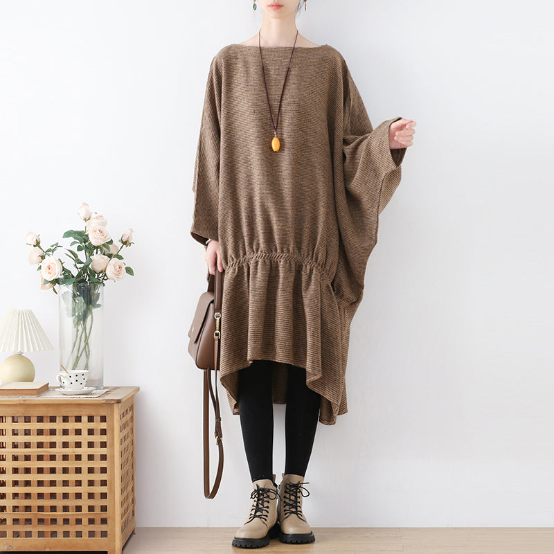 Autumn Cotton Loose Cotton Dress
