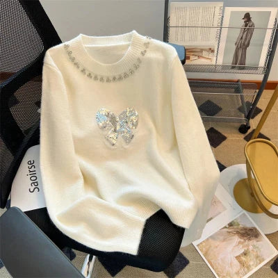 Fabiana® | Elegant bow sweater for women