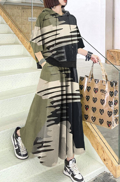New Spring Explosion Street Guard Two Piece Skirt