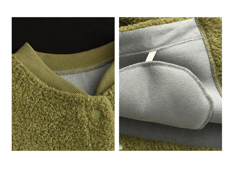 Retro Soft Lamb Wool Coat