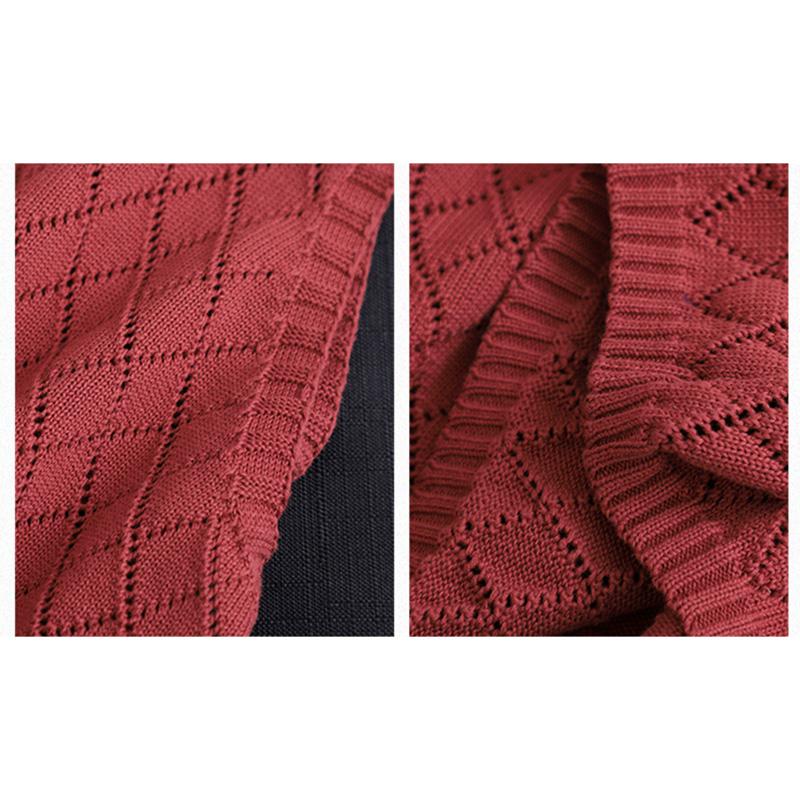 Retro Loose Knitted Sweater Vest
