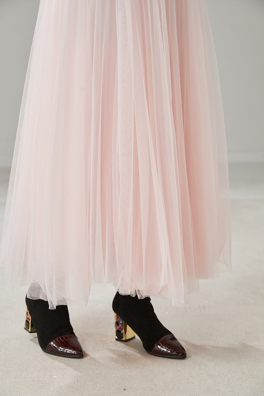 Pink Exra Large Hem Tulle Holiday Skirt Spring