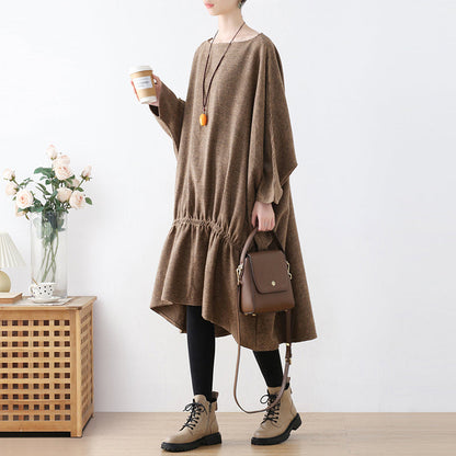Autumn Cotton Loose Cotton Dress