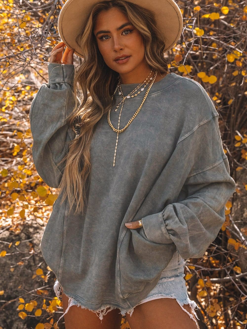 Gracefully Designed Sweater