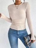 Claudia® | Slim-fit rib-knit sweater