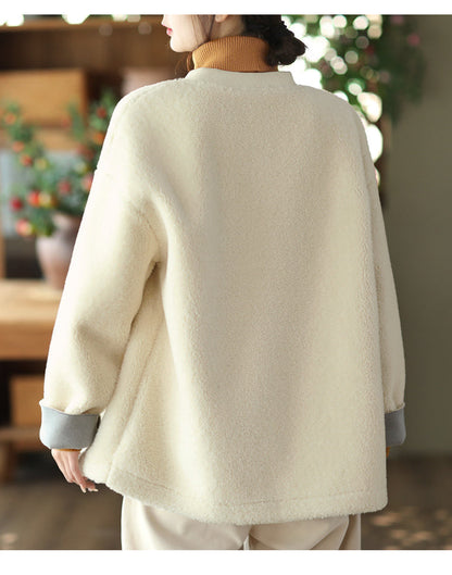 Retro Soft Lamb Wool Coat