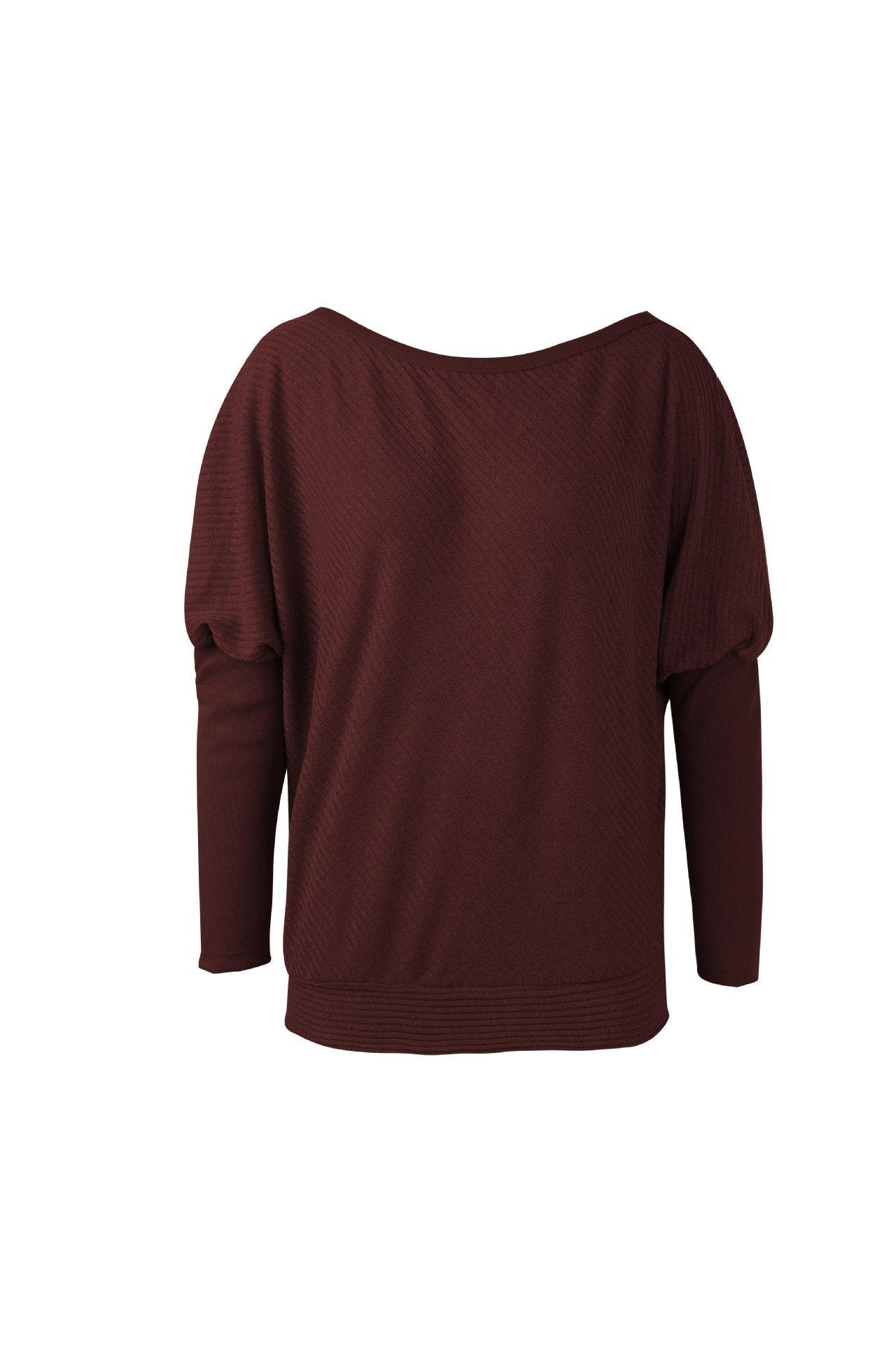 Color Drop Shoulder Sweater