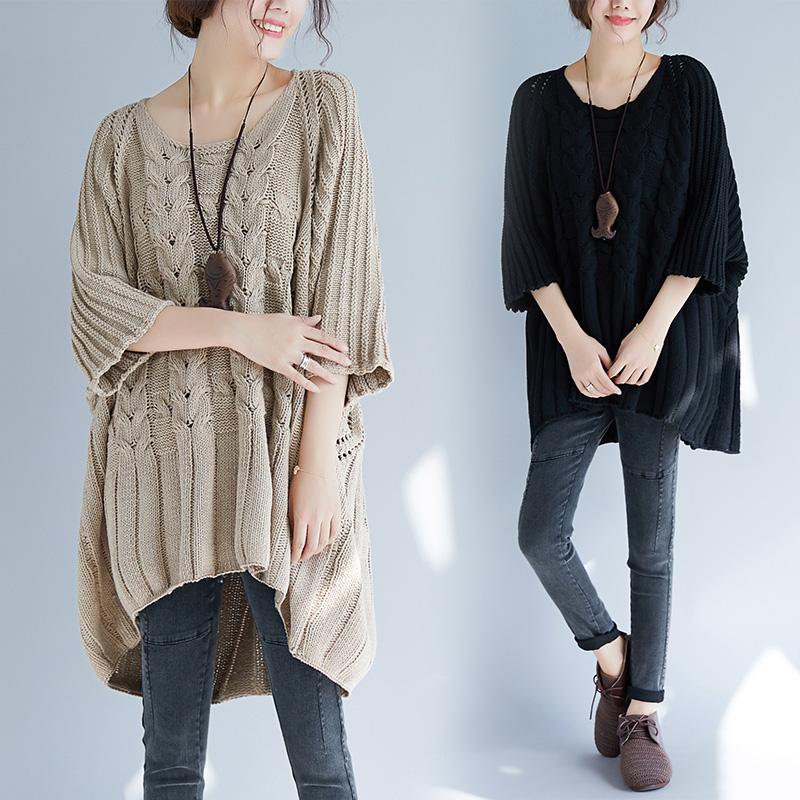Autumn Knit Sweater Loose Pullover