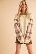 Lilia® | Checked sweater