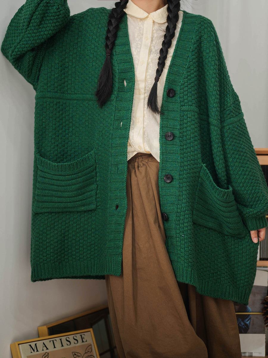 Knitted Sweater Coat