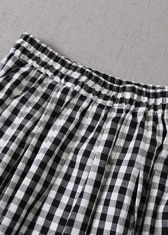 Green Wrinkled Pockets Spring Skirt