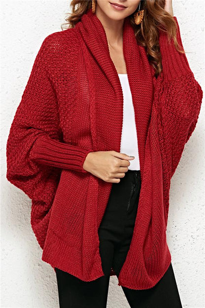 Colbie Dolman Cardigan - Green