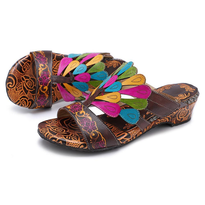 Retro Handmade Comfortable Sandals Slippers 36-42